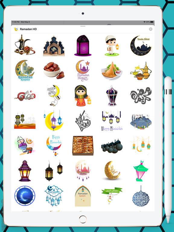 Screenshot #4 pour Ramadan HD Stickers شهر رمضان