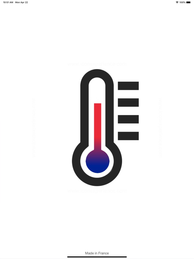 Thermomètre º dans l'App Store