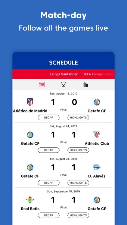 Getafe CF App Oficial