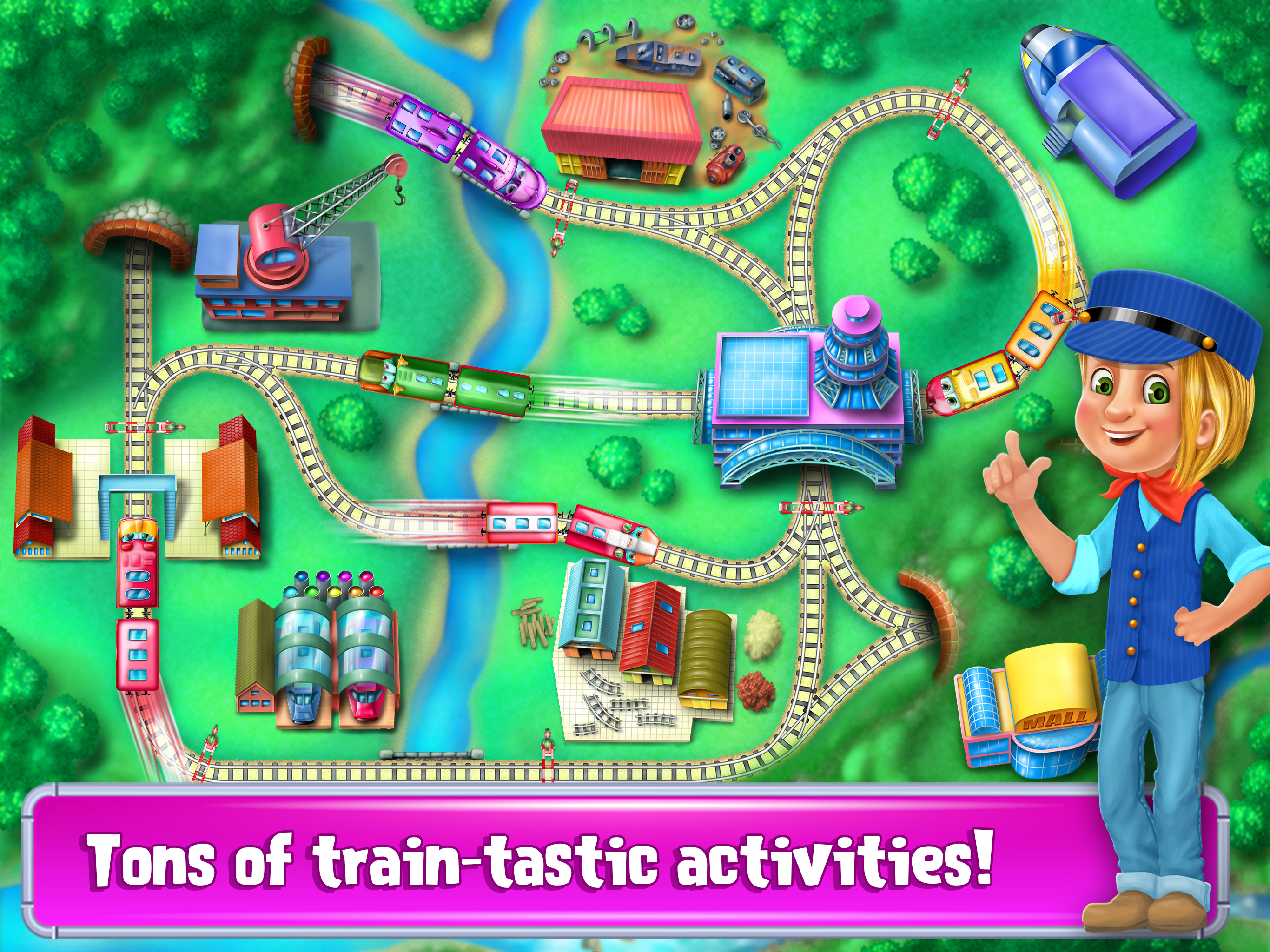 Super Fun Trains - All Aboard
