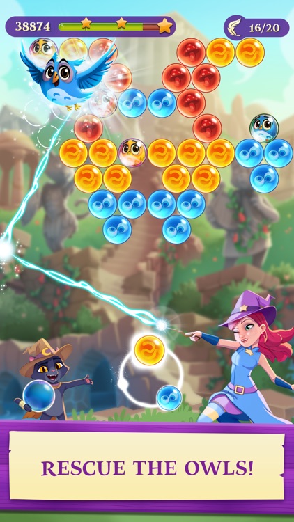 Bubble Witch 3 Saga screenshot-0