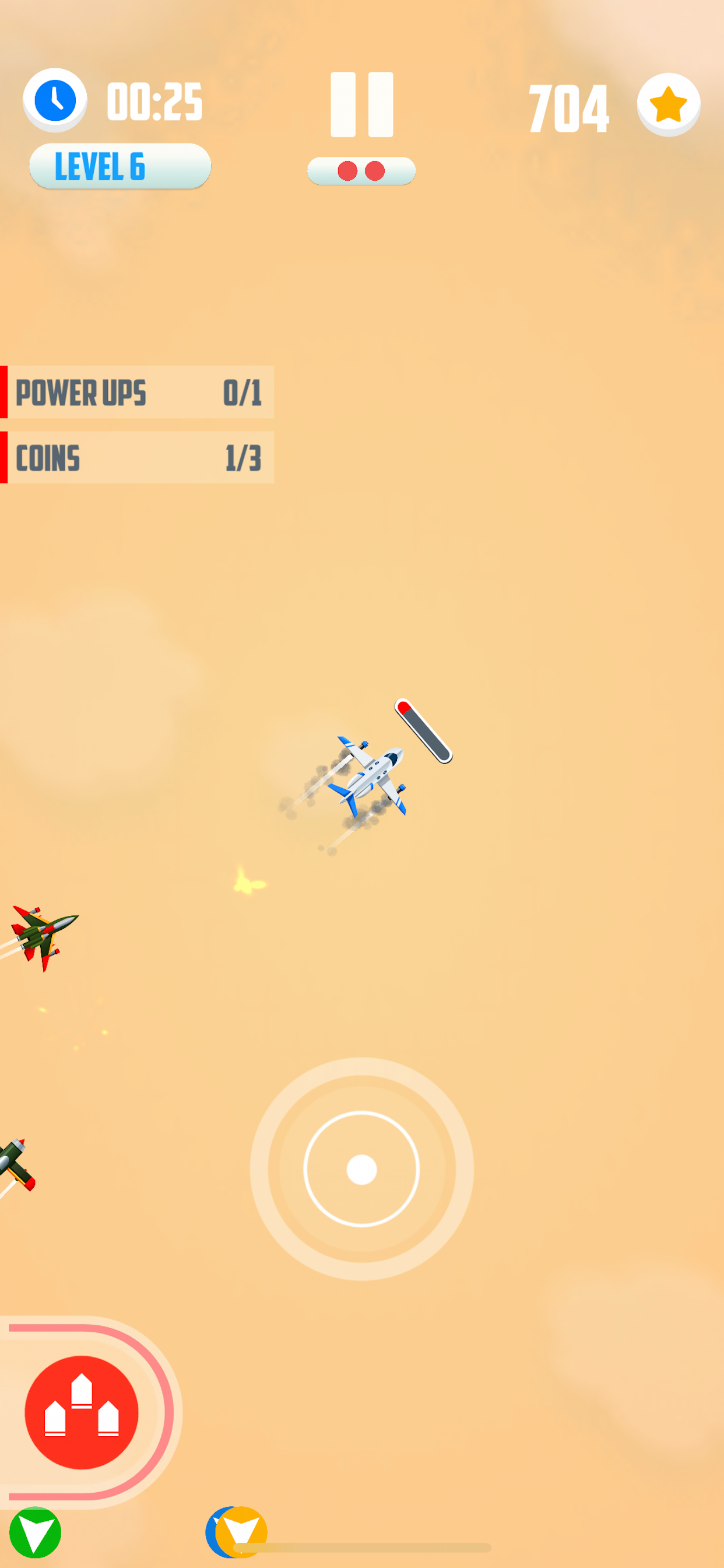 Man Vs. Missiles: Combat