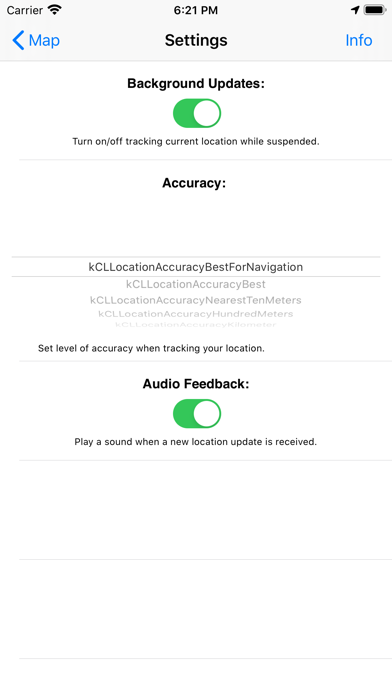 Screenshot #2 pour MapTrack with Photos