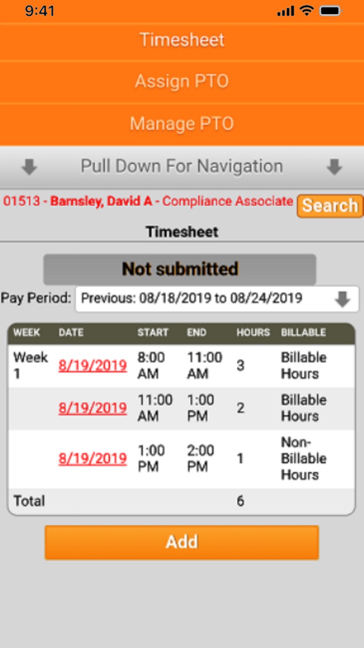 iPhone screenshot