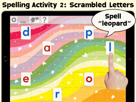 Word Wizard for Kids iPad screenshot