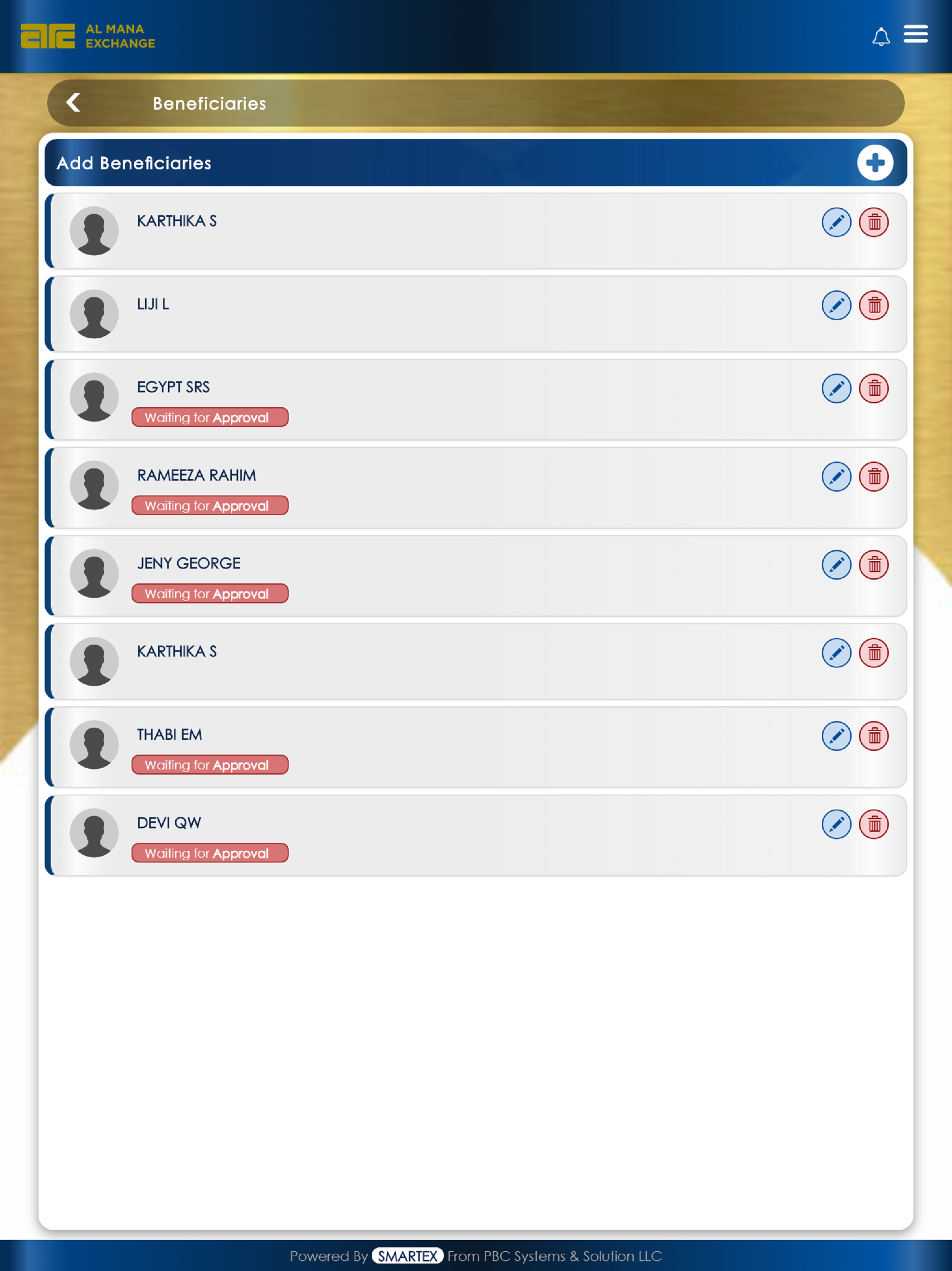 ALMANA EXCHANGE CO WLL screenshot 14