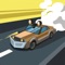 In the game you need to evade cars, if the car collides with you, you lose
