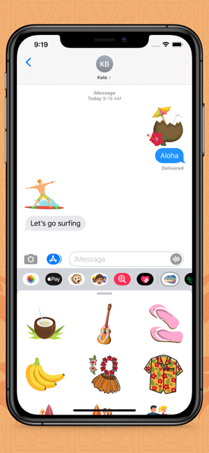 Hawaiian Aloha Stickers(圖5)-速報App