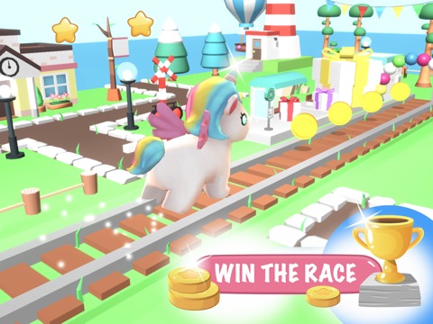 Unicorn fun running gamesのおすすめ画像2