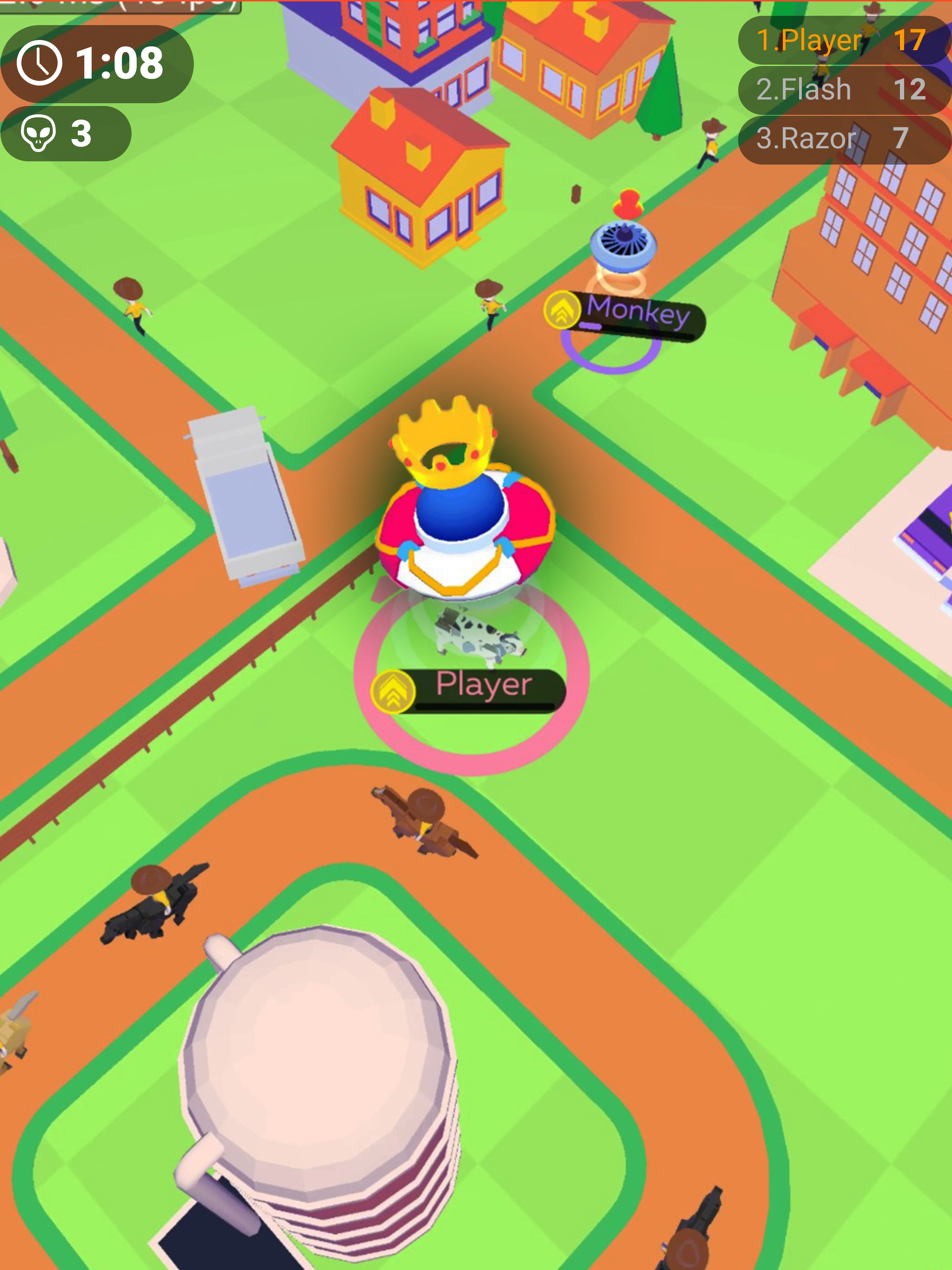 Crazy Spaceship.io: Alien Wars