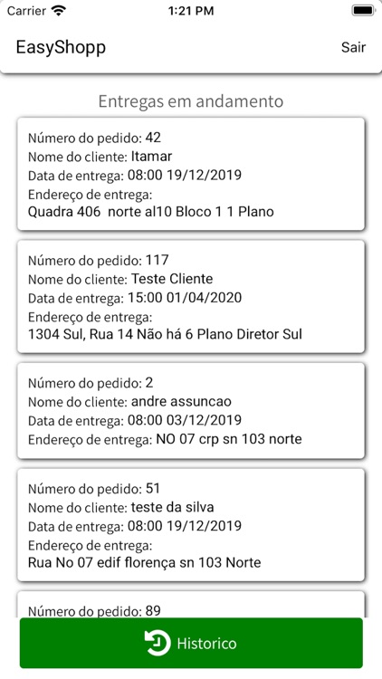 Entregador EasyShopp