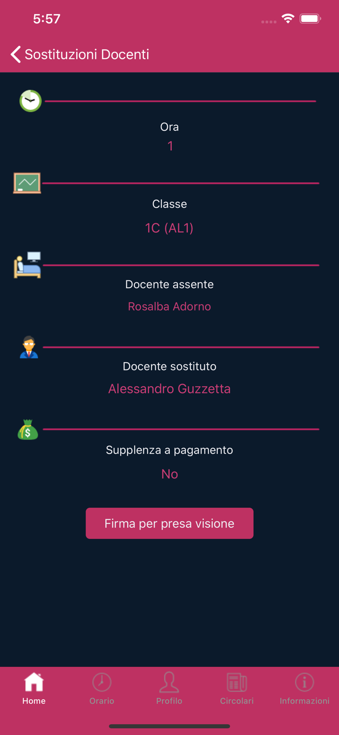 Sostituzioni Docenti