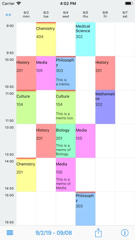 TimeTableEX