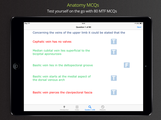 Screenshot #5 pour Anatomy Lectures and MCQs