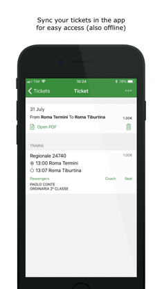 Train Timetables in Italy screenshot 5