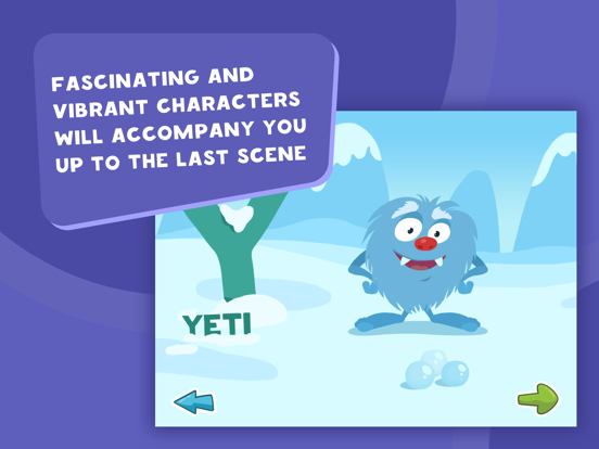 ABC - alphabet learning game iPad screenshot