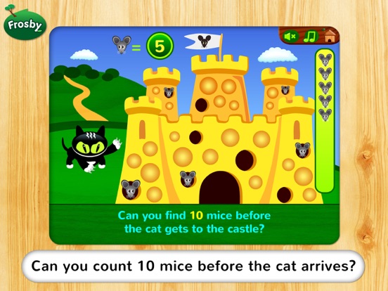 Frosby Learning Games 1 iPad screenshot