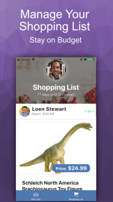 The Christmas List App screenshot