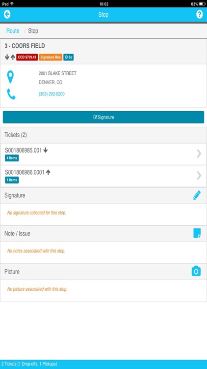 Epicor Proof of Delivery 2.0