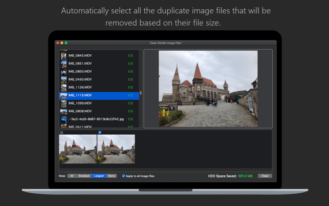 ‎Image Cleaner - Herstel duplicaten Screenshot