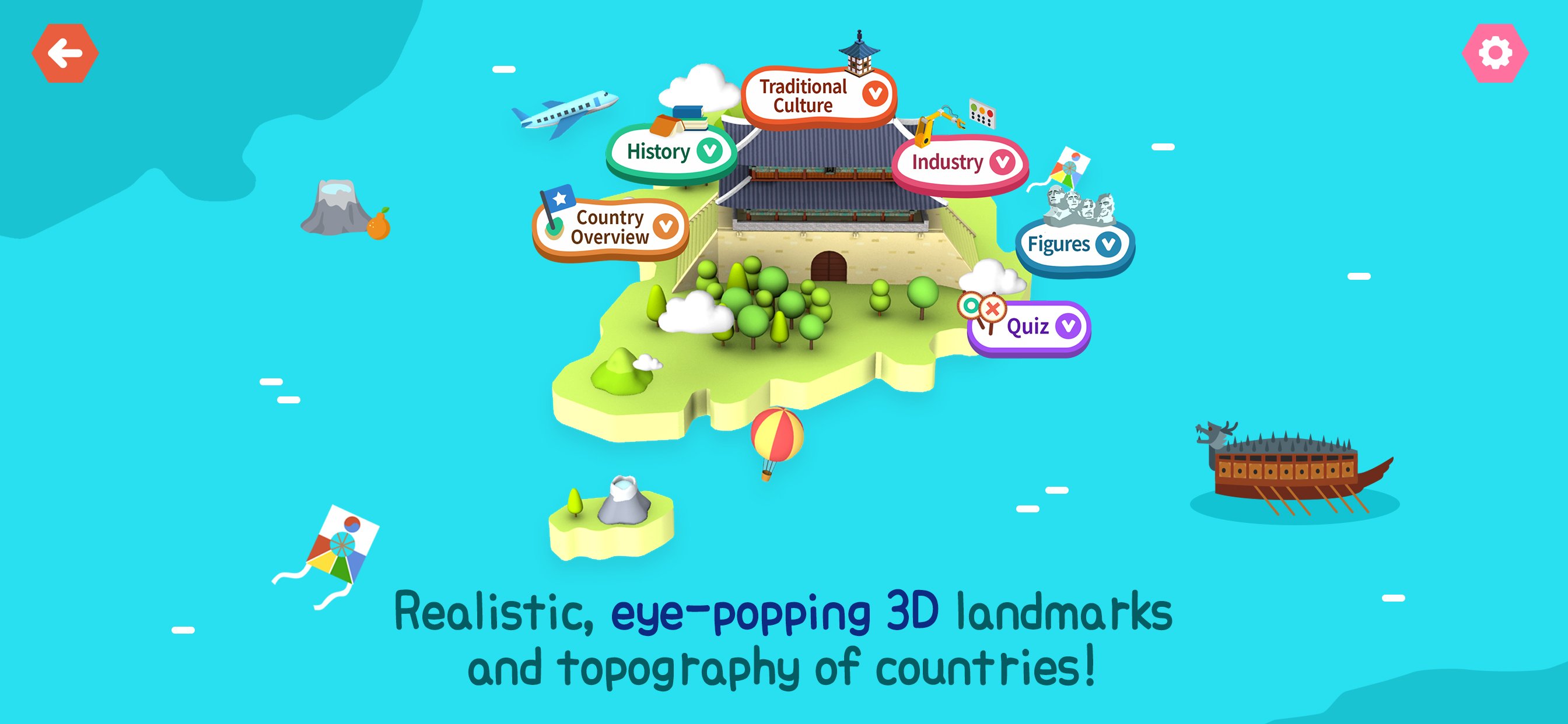 큐리오 월드맵 AR / Curio Worldmap AR screenshot 3