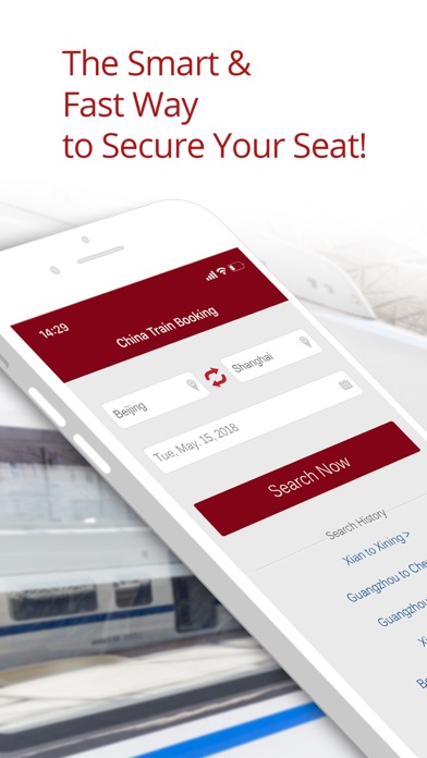 Screenshot #1 pour China Train Booking