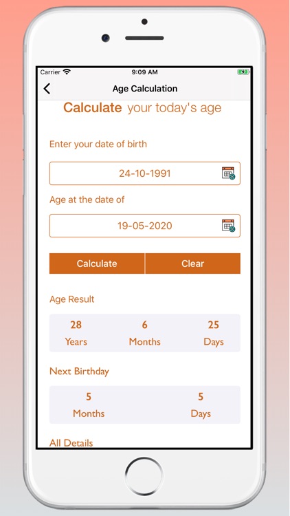 Age Calc - Calculate Your Age