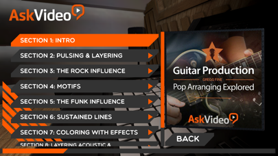 Screenshot #2 pour Pop Guitar Arrangement Course