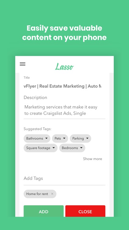 Lasso Bookmark Organizer