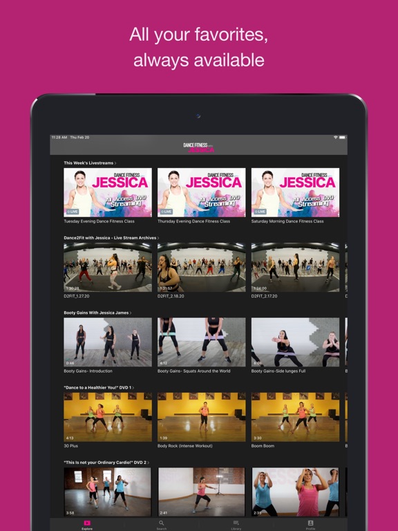 Screenshot #6 pour Dance Fitness with Jessica