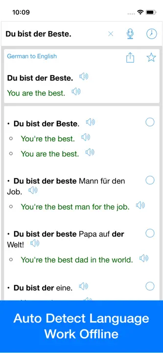 German Translator Offline: Screenshot 2 von 4