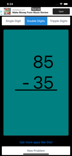 Subtraction Math Flashcards(圖2)-速報App