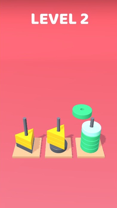 Screenshot #3 pour Shape Stack 3D