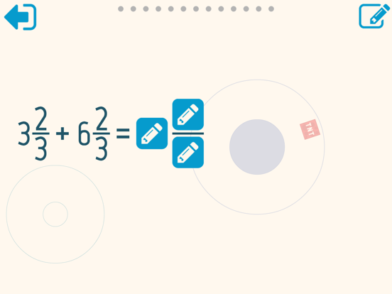 Gravity Math iPad screenshot