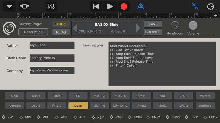 SynthMaster One for iPhone screenshot-9