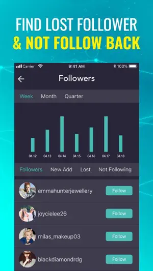 Followers Track & Likes Insigt screenshot 2
