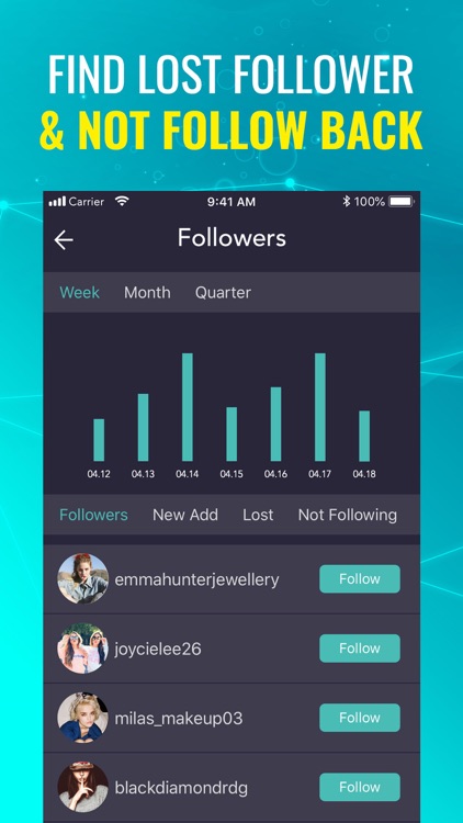 Followers Track for Instagramº