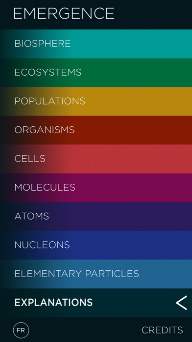 Emergence app screenshot