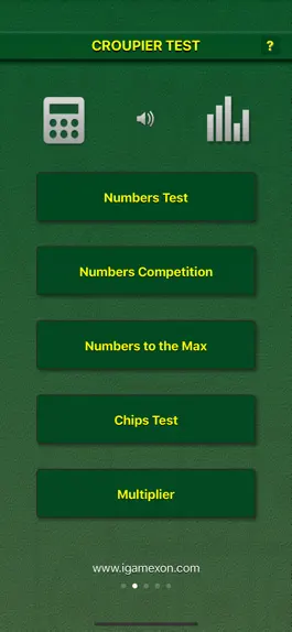 Game screenshot Croupier Test apk