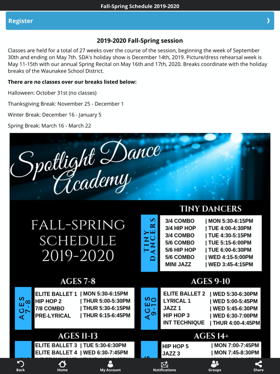 Screenshot #6 pour Spotlight Dance Waunakee