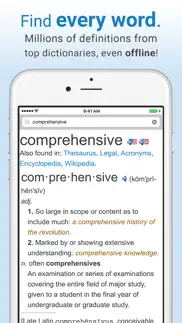dictionary. iphone screenshot 1
