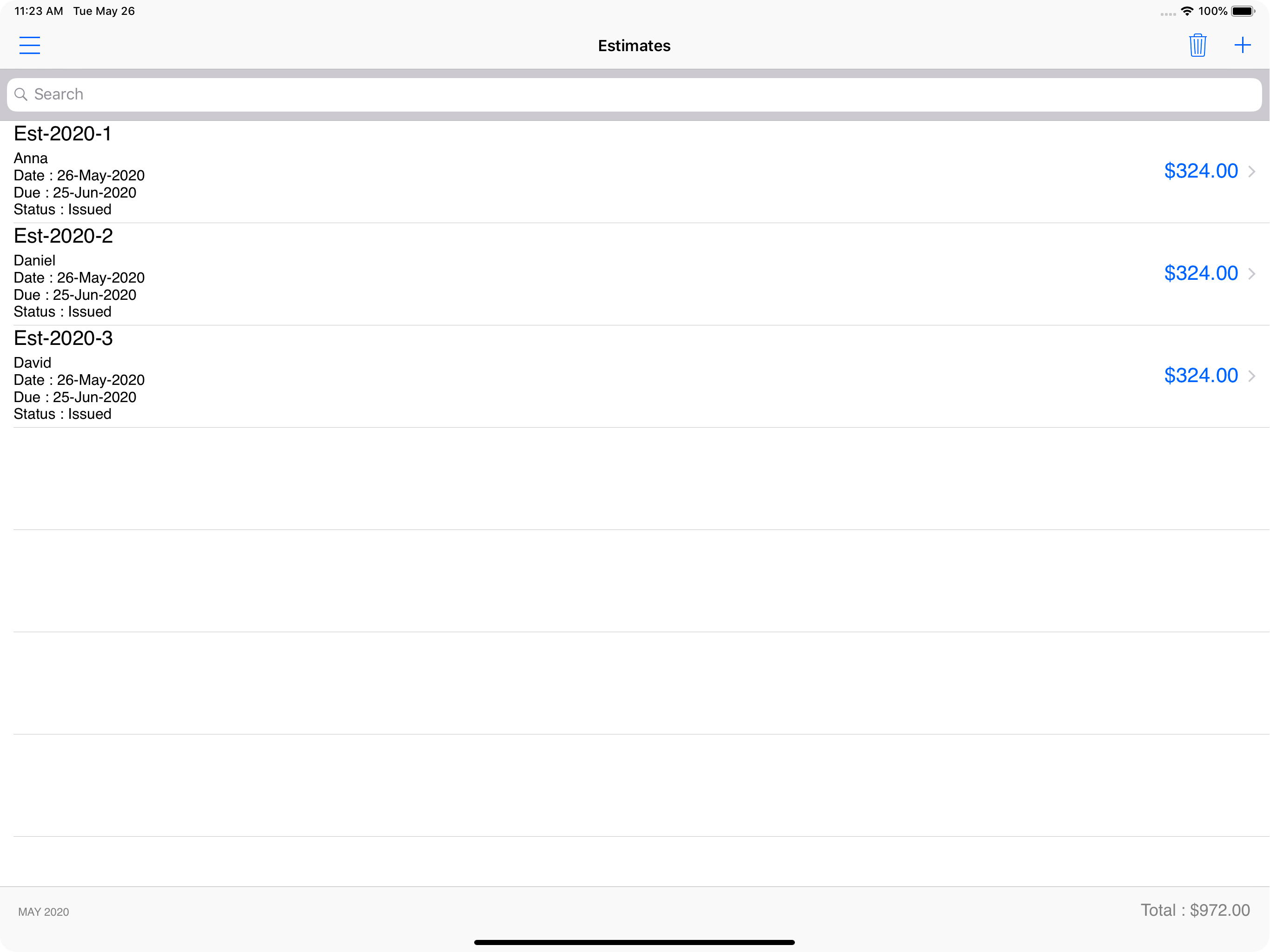 Invoice Tracker Sales Email screenshot 11