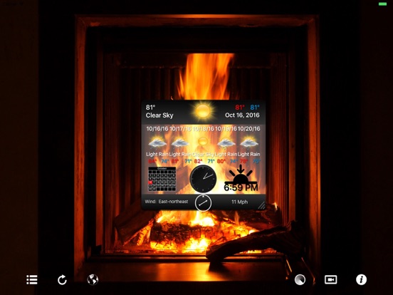 Fireplace 4K - Ultra HD Video iPad app afbeelding 4