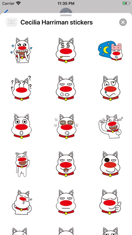 Cecilia Harriman stickers