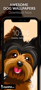 Dog Wallpapers- HD Backgrounds screenshot #1 for iPhone