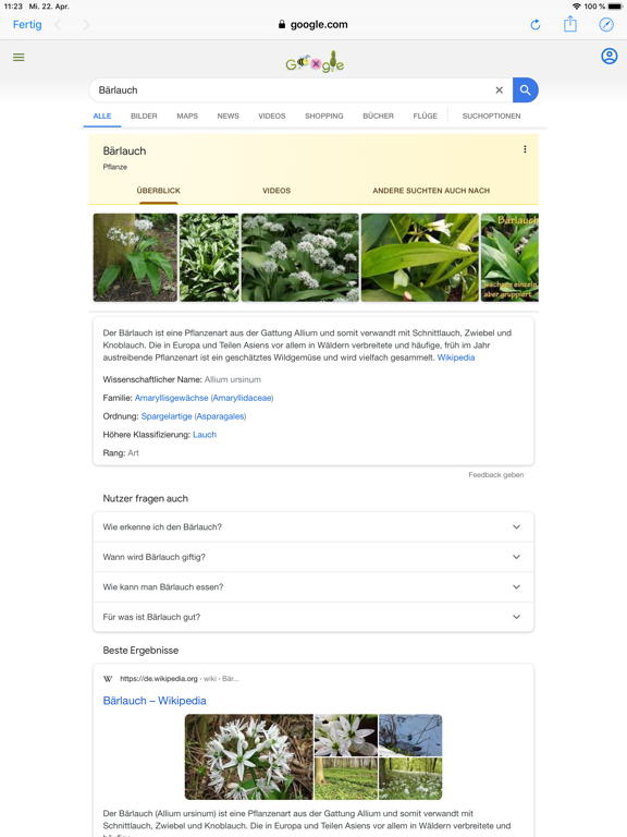 Screenshot #6 pour UnserePflanzen