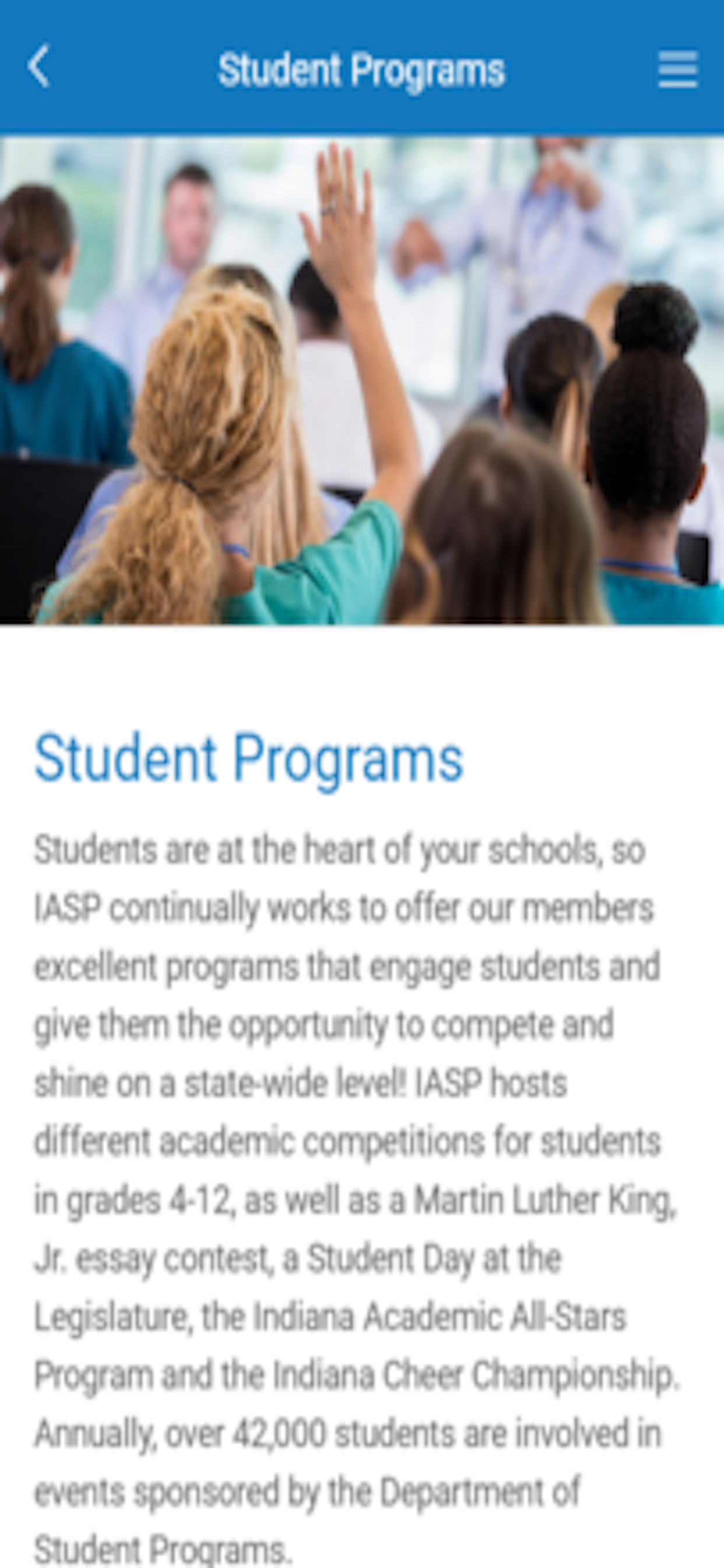 IASP Mobile App screenshot 3