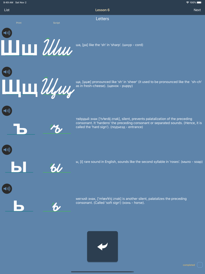 Russian Alphabet Now