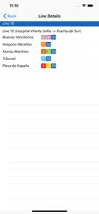 Madrid Metro Route Planner screenshot #4 for iPhone