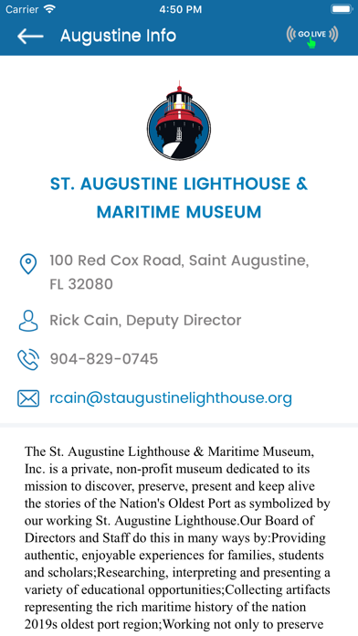 Screenshot #2 pour St.Augustine Museum